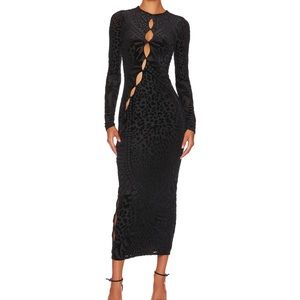 Jolie Velvet Dress AFRM XS